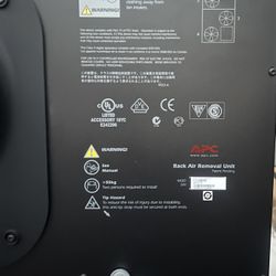 APC Rack Air Removal Unit
