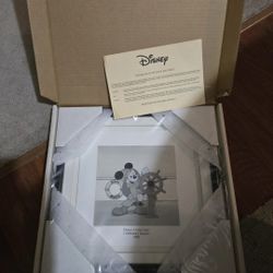 DISNEY CRUISE LINE FRAMED 1998 SERIOGRAPH NEW IN BOX