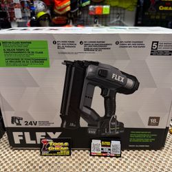 FLEX 24V 18GA BRAD NAILER KIT W/ BATTERY & CHARGER 