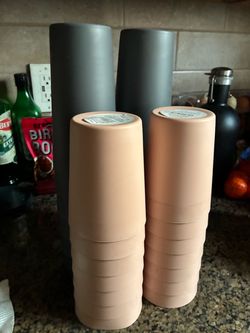 New 30 Plastic Cups tumblers – Matte Colors