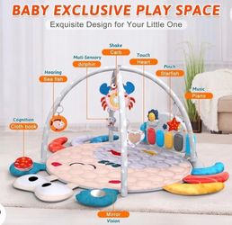 Multifuncional Piano Play Mat