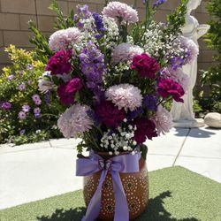 mother’s day ollitas arrangement / arreglos de ollita dia de las madres