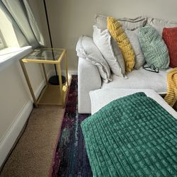 2 living room table set with small side table