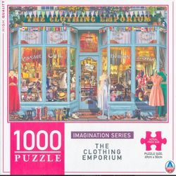 New, The Clothing Emporium Puzzle for Challenging Activity Unique Home Decoration Wooden Puzzle 1000 Piece