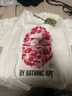 Bape M Shirt Pink