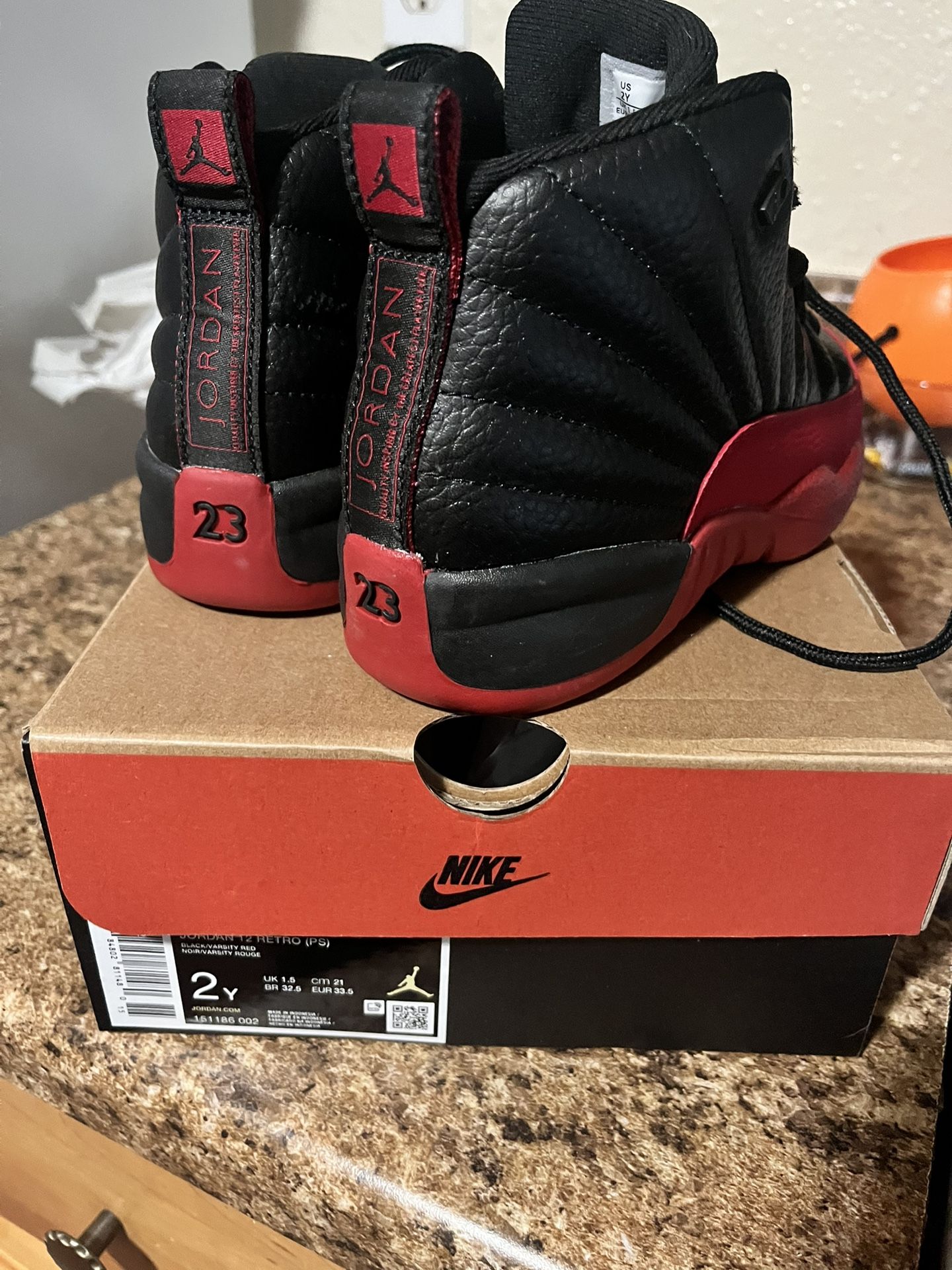 Youth Jordan 12 Size 2