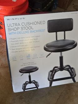 Ultra Cushioned Shop Stool