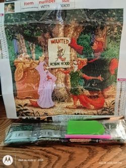Robin Hood Disney diamond painting complete kit