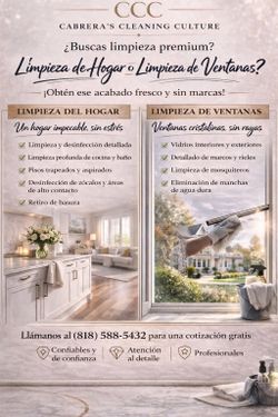 ¿Quieres un hogar impecable o ventanas relucientes sin esfuerzo?