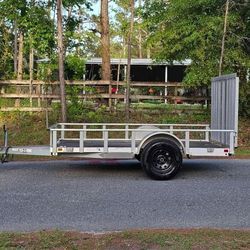 6X10 Aluminum Trailer 