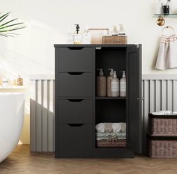 Black Bathroom Cabinet - WYG5630 (NH)