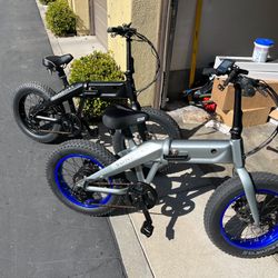 Two Sondors Fold-x Electric Bikes !! Needs Batteries!!
