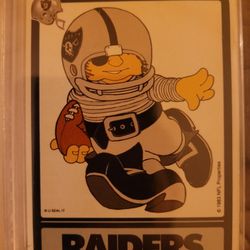 83 U-SEAL-IT LA Raiders Sticker!