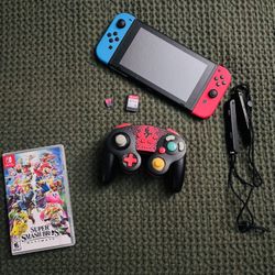 Like New Nintendo Switch Set 