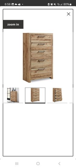 Ashley furniture Hyanna 5 Drawer Chest of Drawers