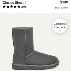 UGG Australia - Grey (7) Like NEW