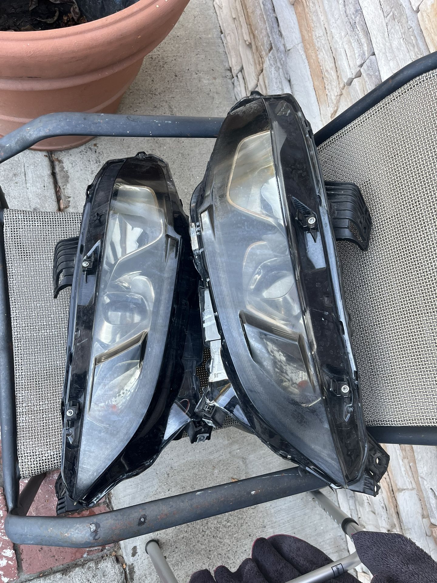 After Market 2017 Lx Civic Headlights