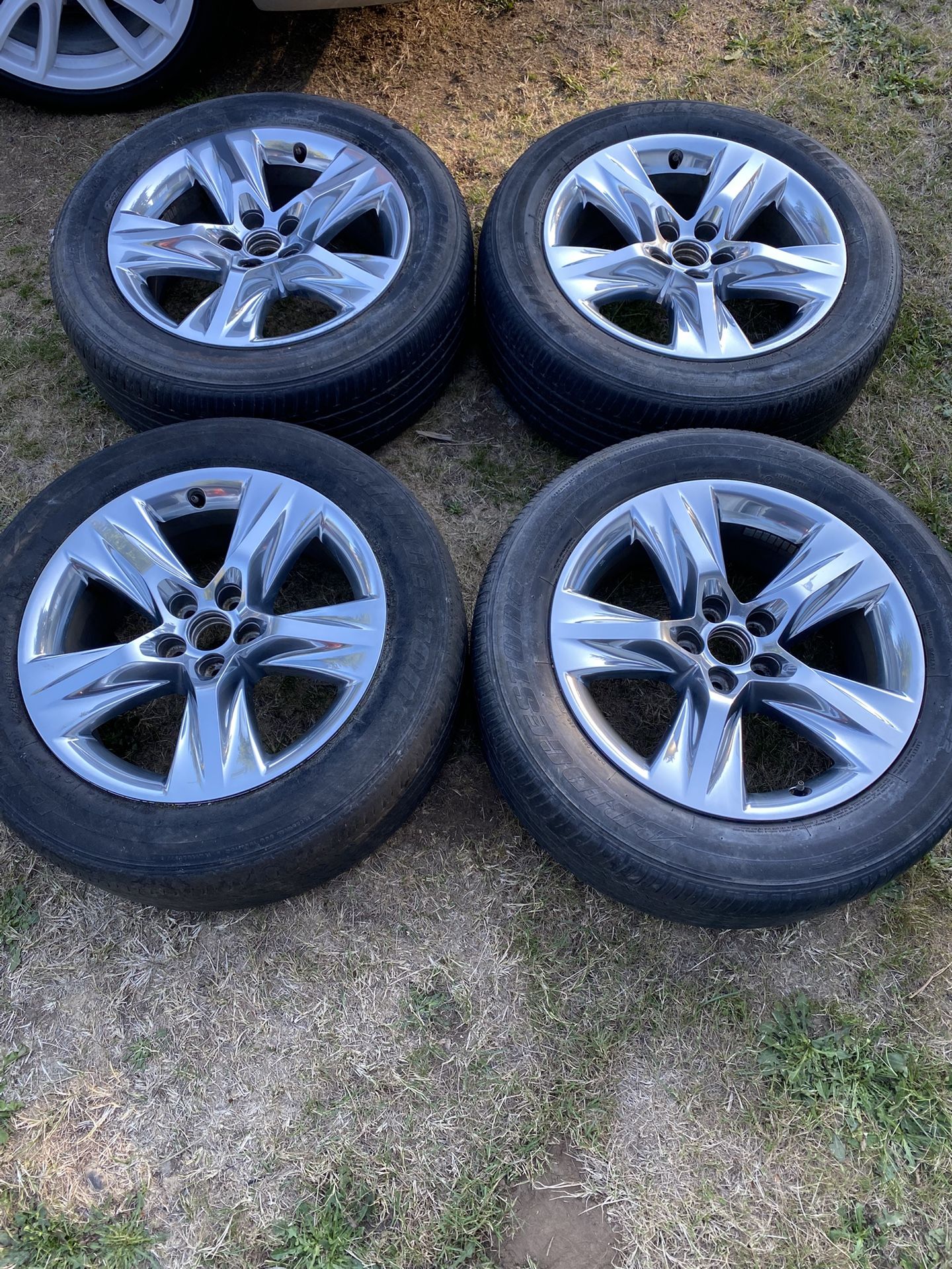 19” Toyota Wheels 5x114.3 & 5x4.5 *Tires Are Trash/Weathered*