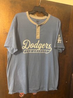 LA Dodgers '47 Brand Henley T-Shirt