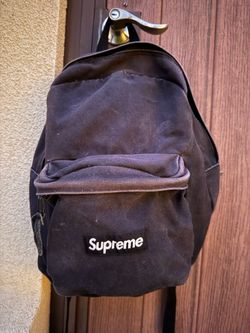 Supreme canvas backpack