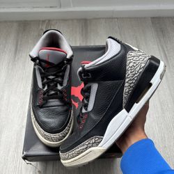 2018 Air Jordan 3 Retro OG Black Cement 