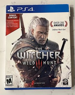 The Witcher 3 Wild Hunt (PS4)