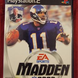 Playstation 2/Madden 2002/EA Sports Game