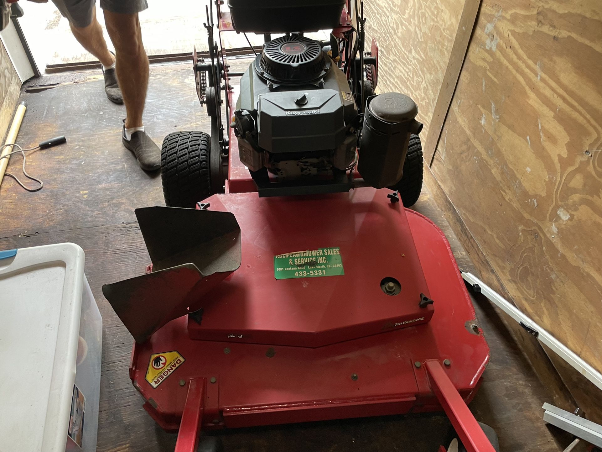 Pull Behind Lawnmower