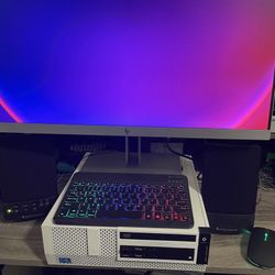 Dell Desktop-HP Monitor- Speakers/Keyboard/Mouse