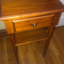 Solid Wood Hand Crafted Night Stand 