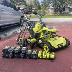 Ryobi 40V Complete Lawn Care Set
