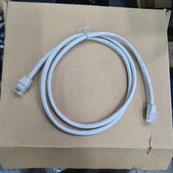 3PK - RJ-45 Ethernet Patch Cable 6ft White RJ-45 Male to RJ-45 Male Round