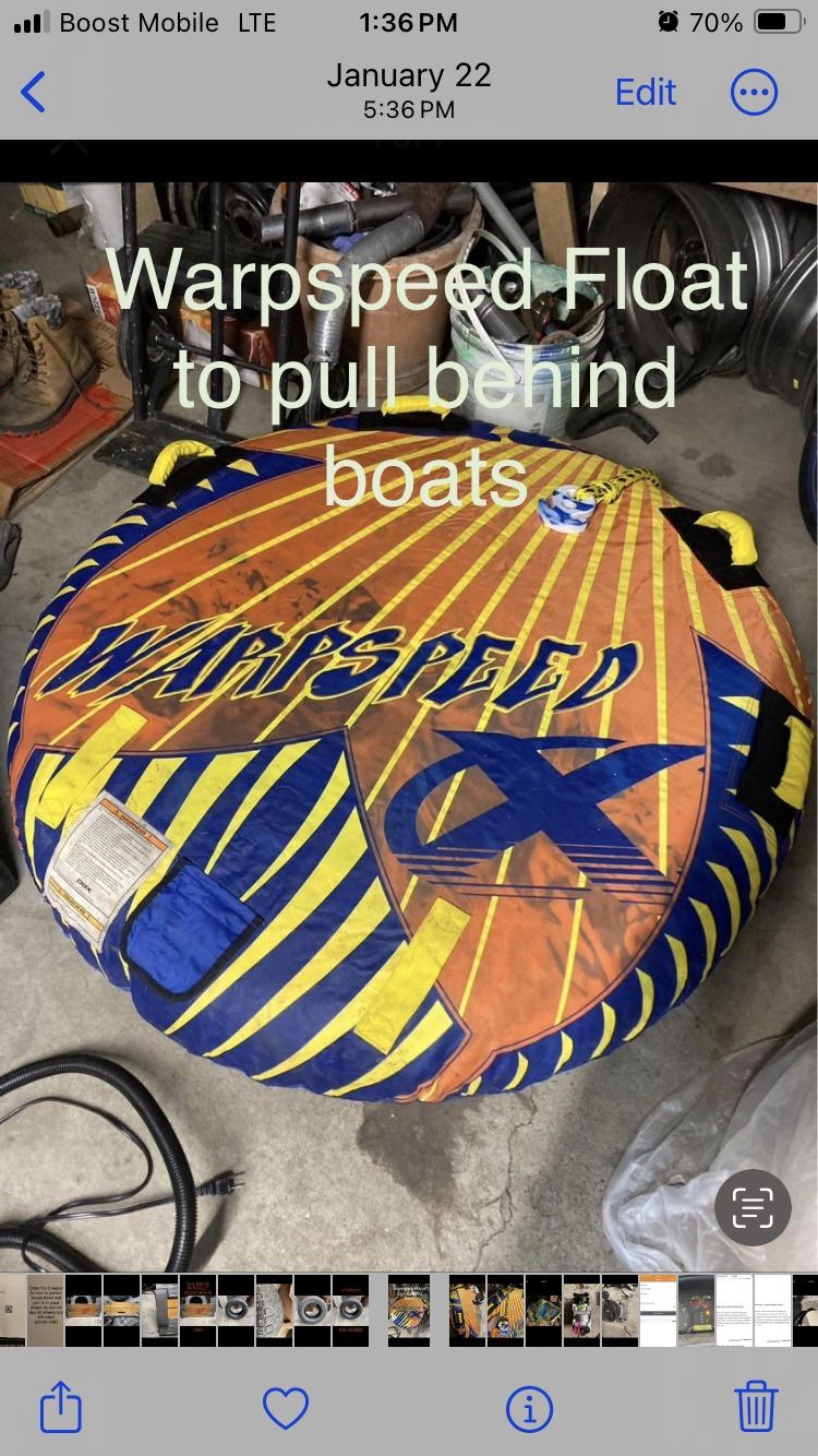 Boat Floats 1 Big One 2 Small For Boats/Jet Ski