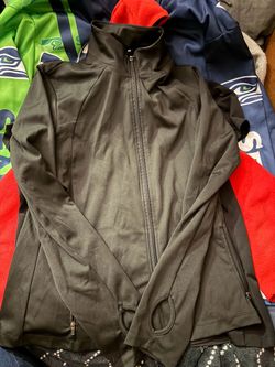 Large women’s Black Full-Zip Athletic Jacket
