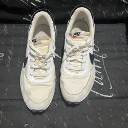 Size 11- Nike Waffle Debut Sanddrift Black W