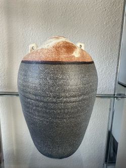 Vintage Studio Pottery Vessel – Signed Don J. Manuel (DJM '89)