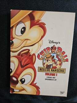 DVD set Of Chip And Dale Rescue Rangers