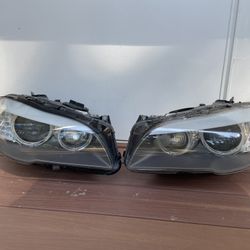 Left And Right BMW 535i 2013 Headlights