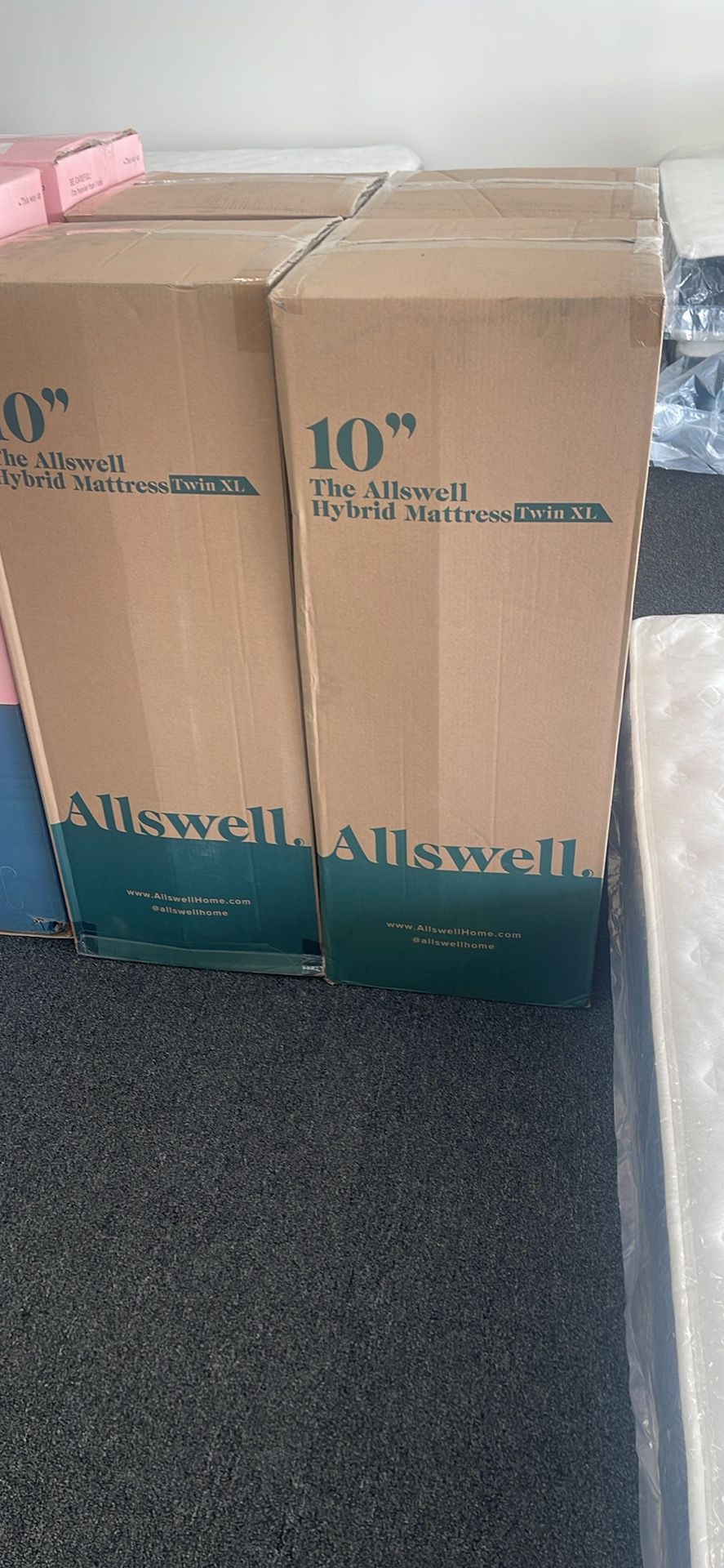 Allswell 10” Firm Hybrid Twin XL Mattress In A Box