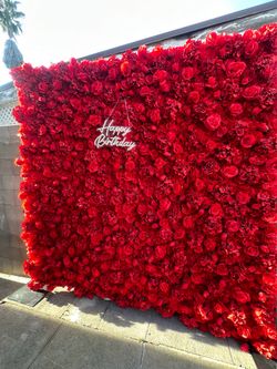 Luxury flower wall 5D