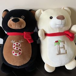(2) New Squishmallows HugMees