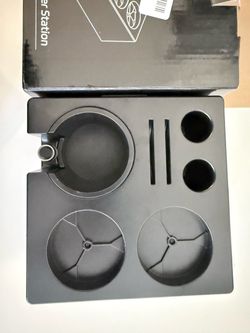 Espresso Tamping Station Organizer - Espresso Machine Accessories Coffee Tamper Station Holder for 58mm
