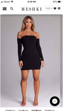Black party dress