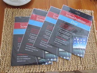 Apple Clear Screen Protectors for iPads