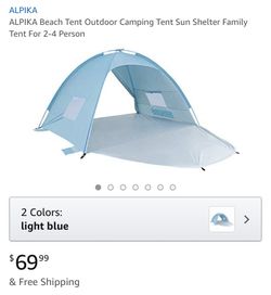 Beach tent