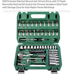 53PCS Socket Ratchet Wrench Set