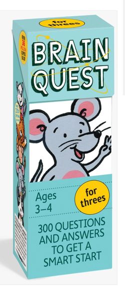 Brain Quest for 3-4 year olds