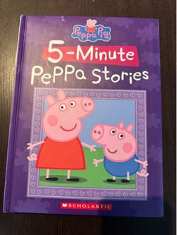 Peppa Pig 5-Minute Peppa Stories Scholastic Book