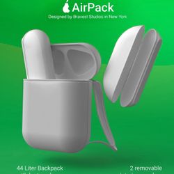 BRAVEST STUDIOS - AIRPACK “AIRPOD” BACKPACK | WHITE | PRESALE | CONFIRMED ORDER