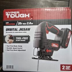Hyper Tough 20V 2.0Ah Cordless Orbit Jig Saw, 8201.1